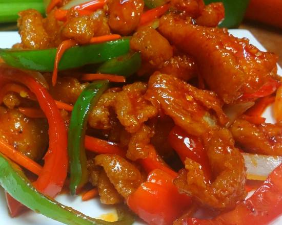 General Tso's Spicy Chicken 左宗鸡